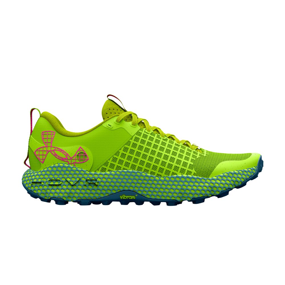 Under Armour HOVR Ridge 'Lime Surge Rebel Pink' | Green | Men's Size 14 - 3025852-304