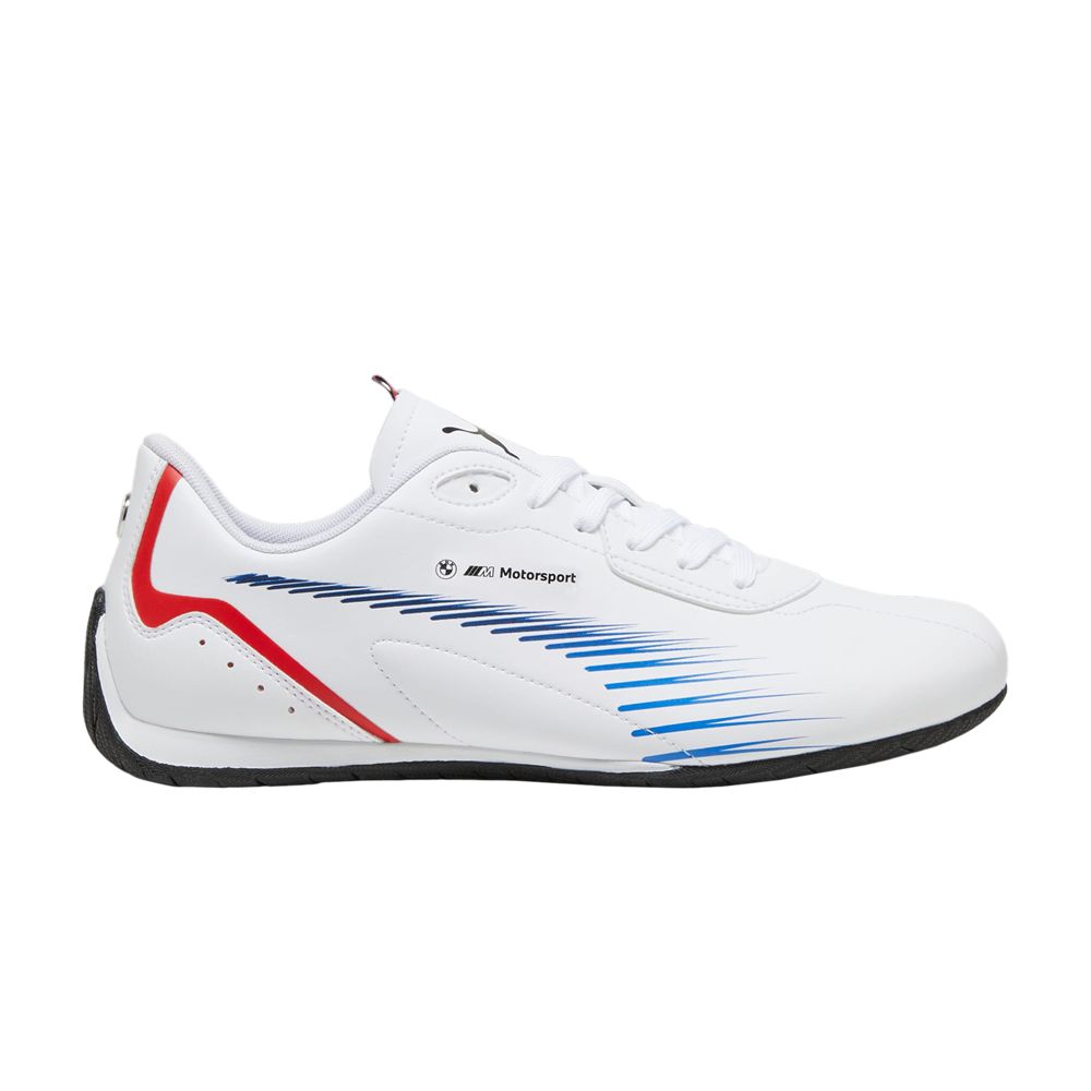 Pre-owned Puma Bmw M Motorsport X Neo Cat 2.0 'white Cool Cobalt'