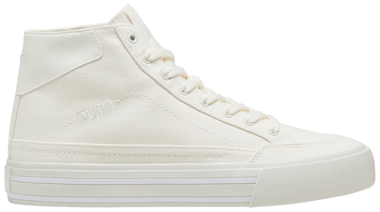 Puma Court Classic Vulc Mid Warm White