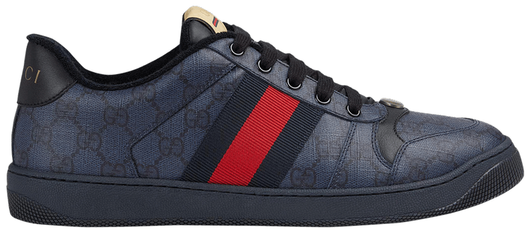 Gg supreme sneaker blue new arrivals