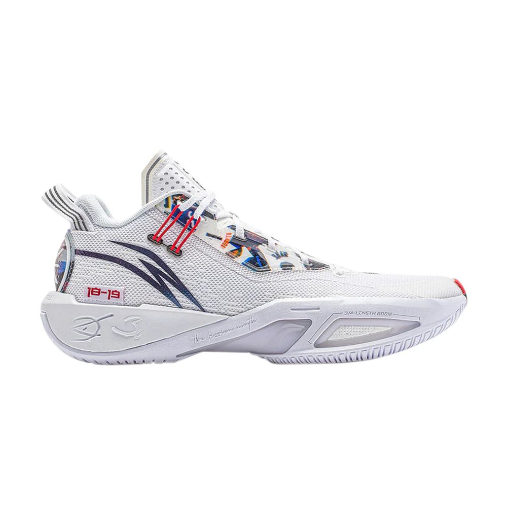 Pre-owned Li-ning Wade Fission 9 'tour' | White | Men's Size 7