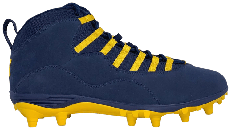 Air Jordan 10 Superbad Michigan Wolverines PE
