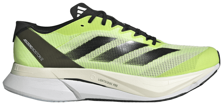 Adidas Adizero Boston 12 Solar Yellow Sample