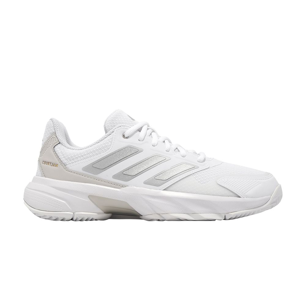 adidas Wmns CourtJam Control 3 'White Silver Metallic' | Women's Size 9