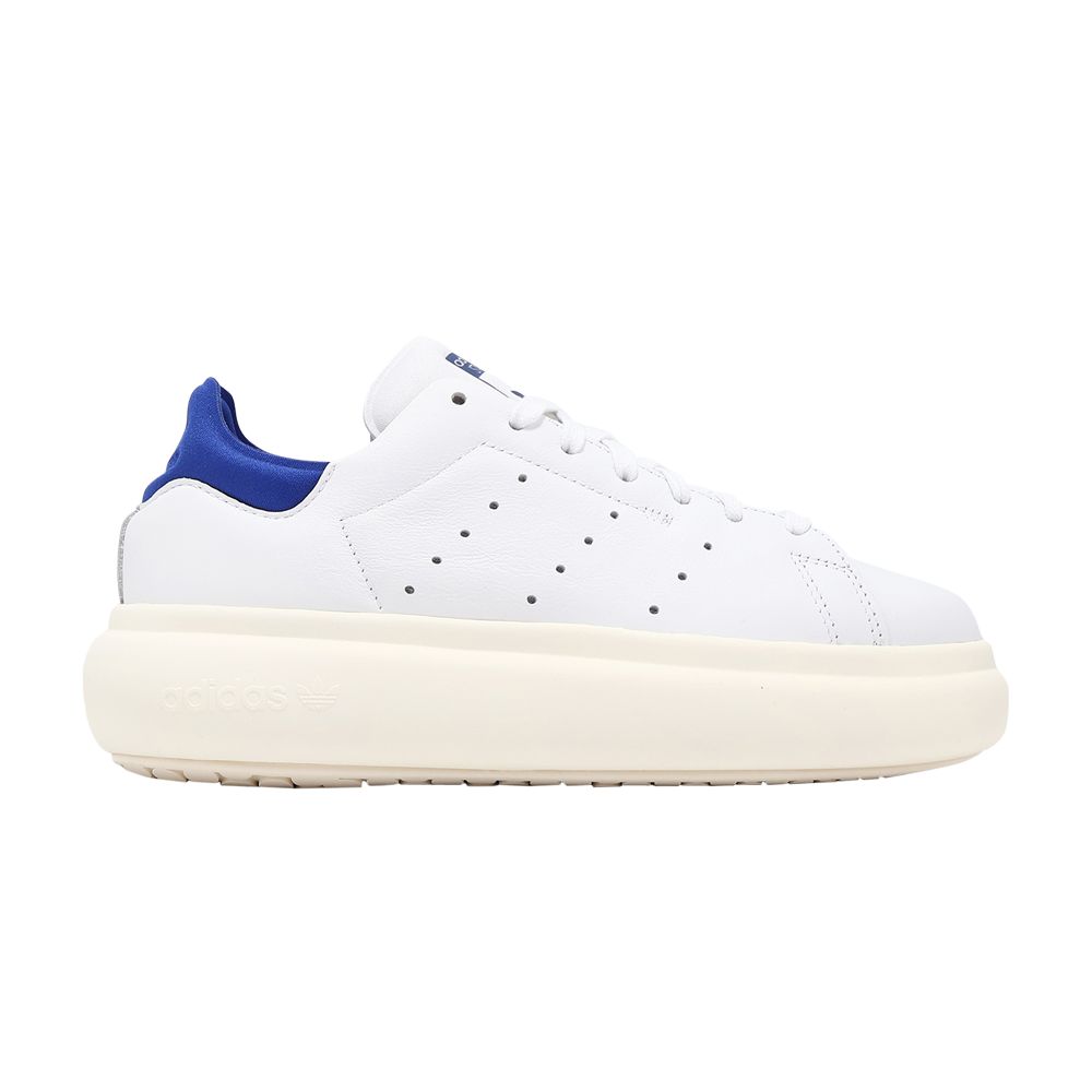 Pre-owned Adidas Originals Adidas Wmns Stan Smith Platform 'white Royal Blue' | Women's Size 4.5