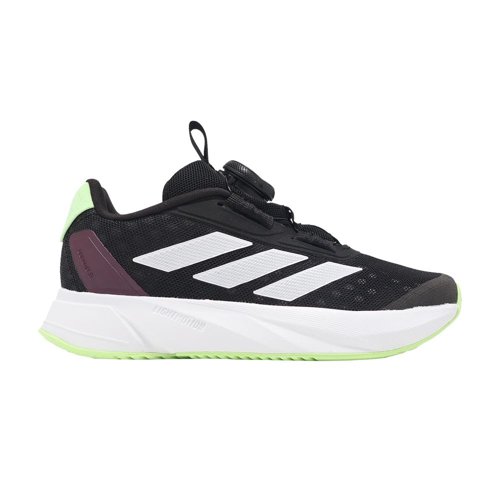 adidas Duramo SL BOA K 'Black White Green Spark' | Kid's Size 6.5
