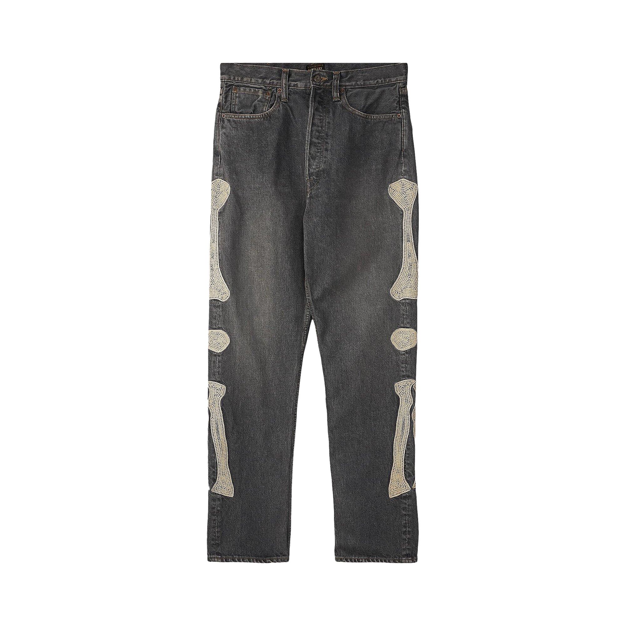 Pre-owned Kapital Denim Mexican Tuxedo 'black' | Men's Size 32