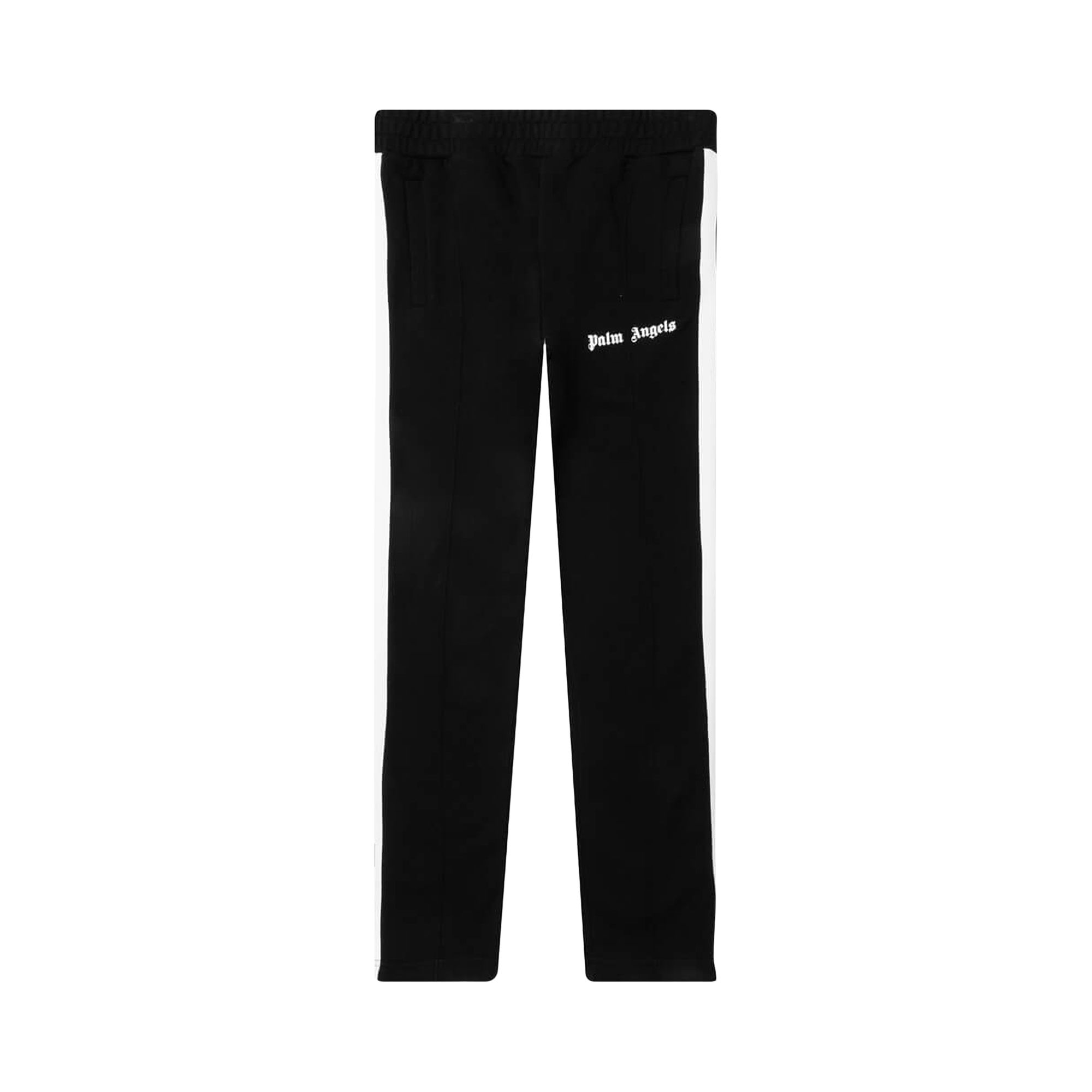 Palm Angels Fleece Track Pants 'Black/White' | Men's Size XS