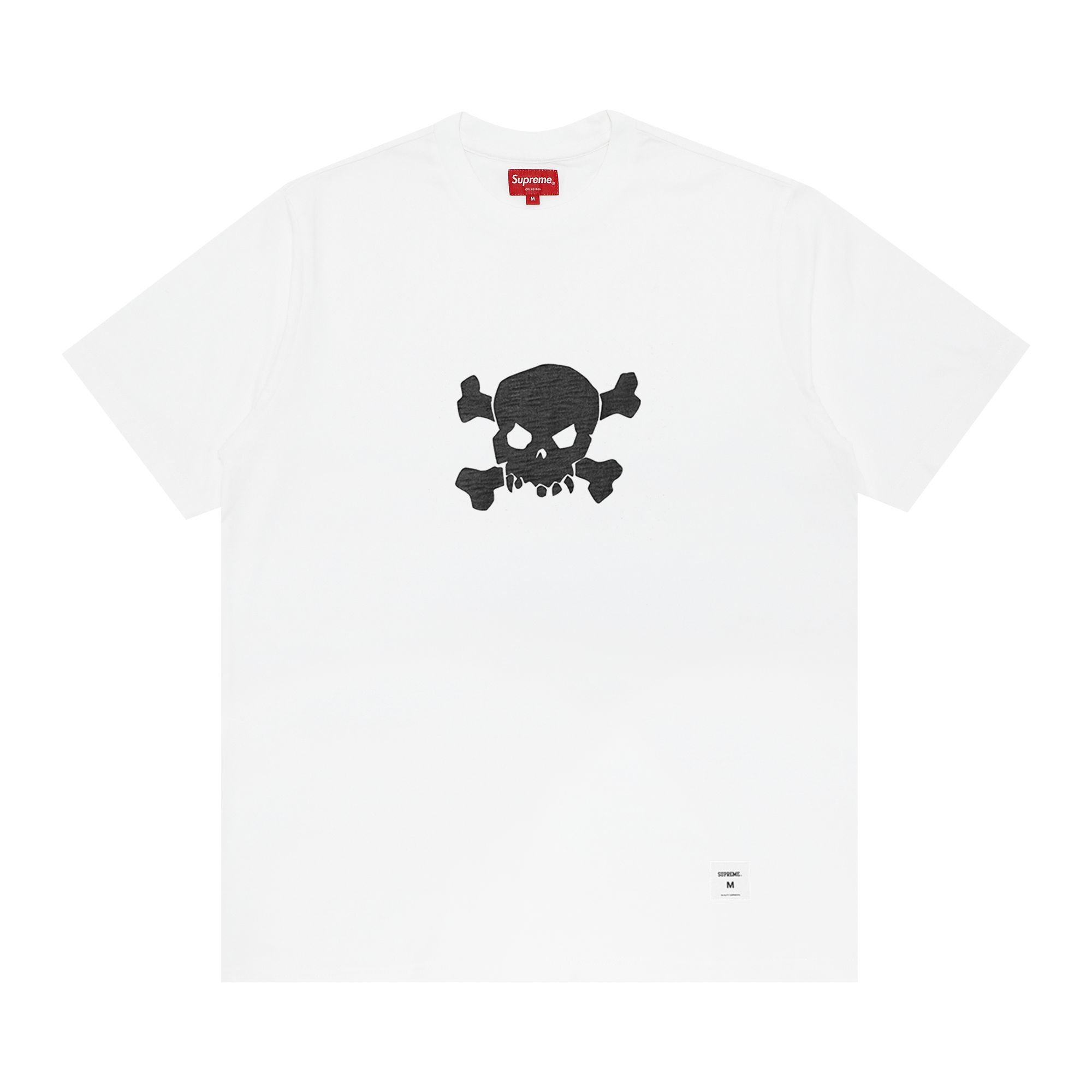 Supreme Skull Short-Sleeve Top 'White' | Men's Size L