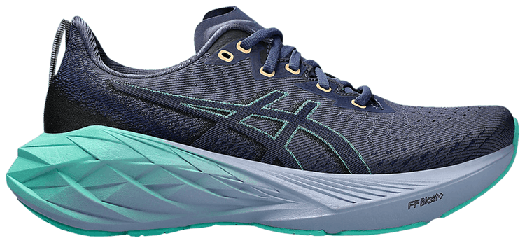 Asics Wmns Novablast 4 Wide Thunder Blue Expanse