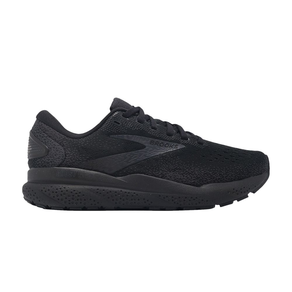 Pre-owned Brooks Wmns Ghost 16 Wide 'black Ebony'