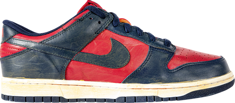 Dunk Low Vintage 'Navy Red'