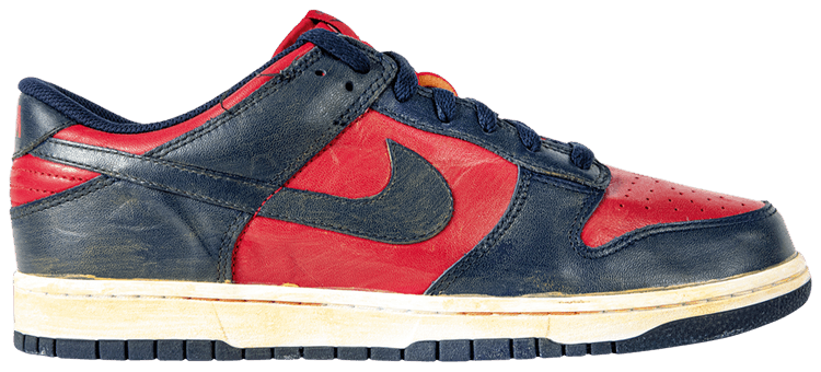 Buy Dunk Low Vintage 'Navy Red' - 446242 601 | GOAT Buy Dunk Low Vintage 'Navy Red' - 446242 601 | GOAT