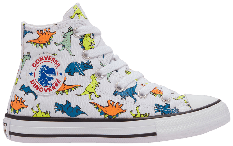 Converse Chuck Taylor All Star High GS Dinoverse Print