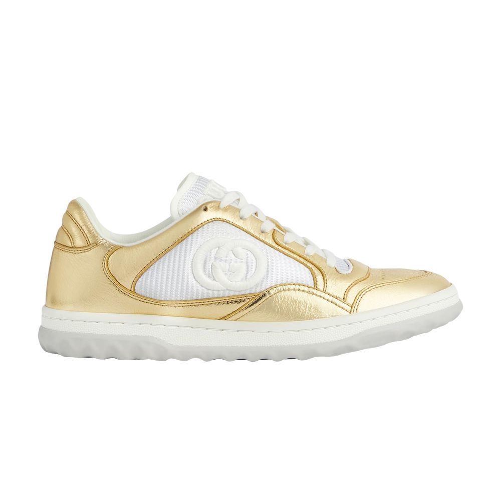 Pre-owned Gucci Wmns Mac80 Sneaker 'metallic Gold'