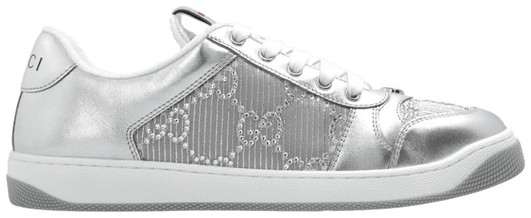 Buy Gucci Wmns Screener 'GG Crystals - Silver' - 777271