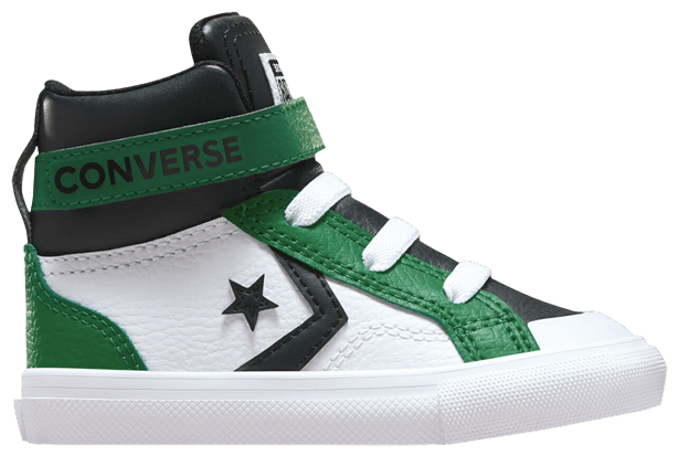 Converse Pro Blaze Strap Leather EasyOn High TD White Green Black
