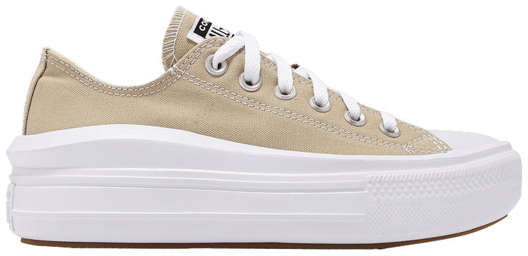 Converse Wmns Chuck Taylor All Star Move Platform Low Nutty Granola