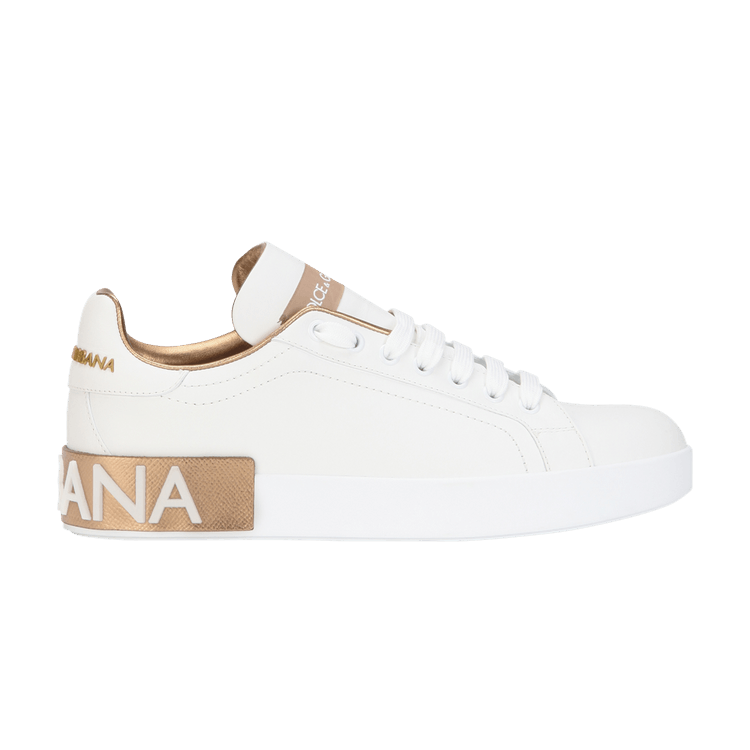 スニーカー DOLCE  GABBANA Women Sneakers CK1544 AX615 8L315 White Buy Dolce & Gabbana Wmns Portofino 'White Gold' - CK1544