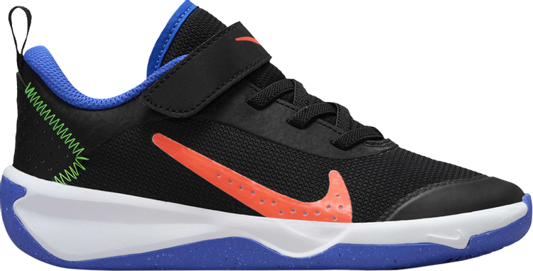 Omni Multi Court PS Black Hyper Orange Blue