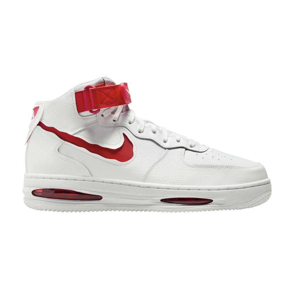 Air Force 1 Mid Evo 'Summit White University Red' - FB1374-102