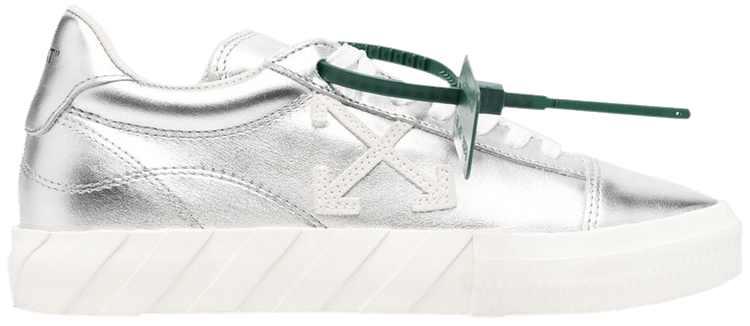 Off White Wmns Vulc Sneaker Silver