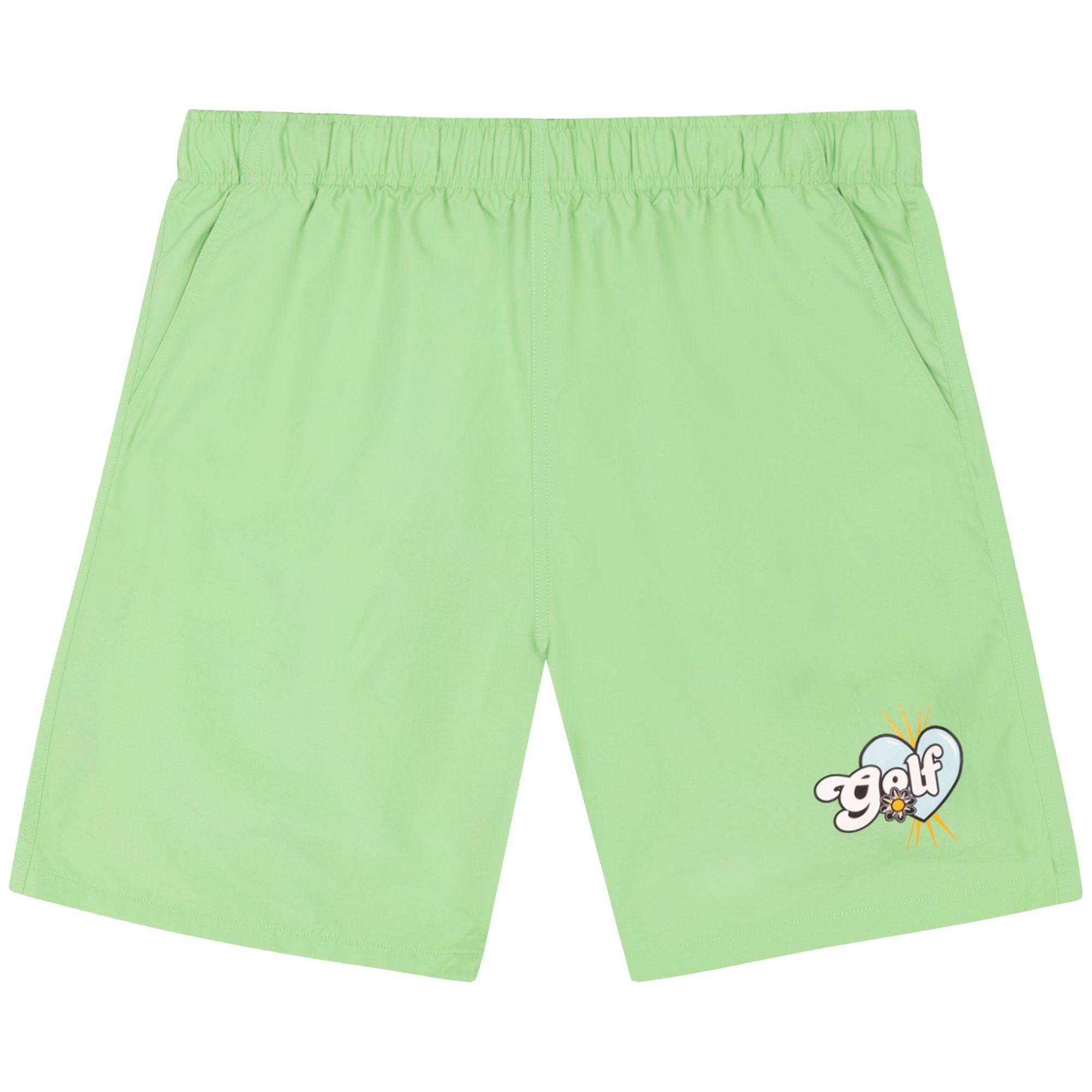 Pre-owned Golf Wang Romeo Water Short 'green' | Men's Size L