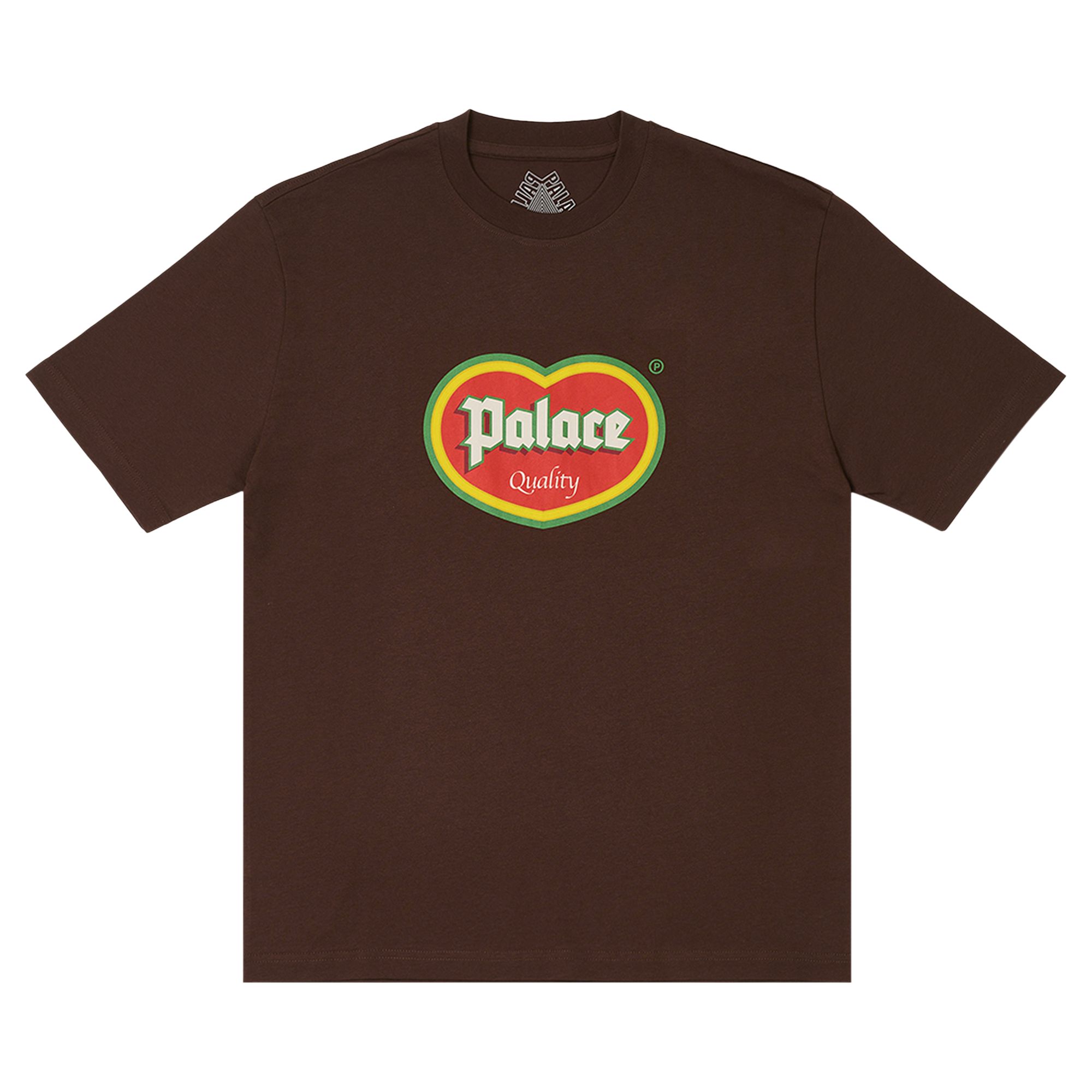 Pre-owned Palace Quality T-shirt 'nice Brown'