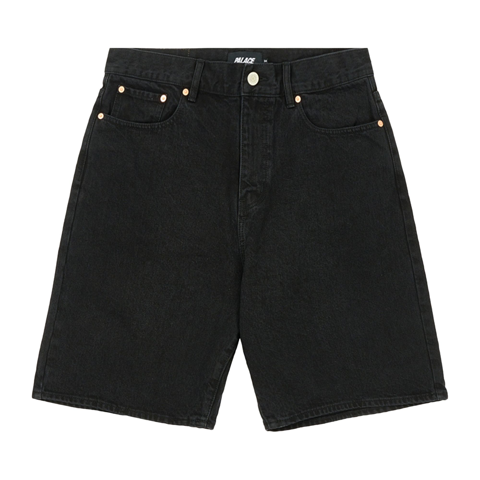 Pre-owned Palace Jean Short 'black Wash' | Men's Size L