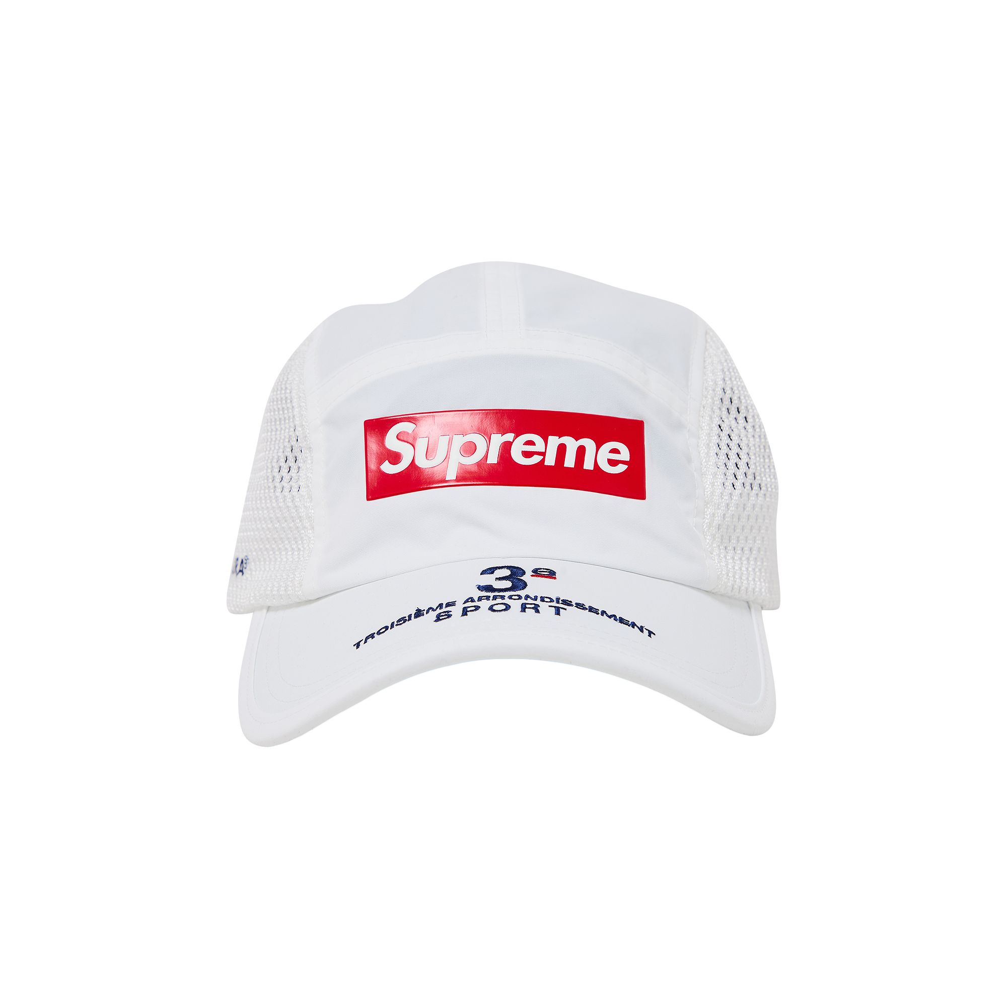 Supreme Mesh Side Panel Camp Cap 'White' | Men's Size Onesize