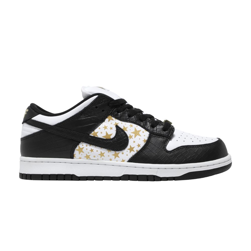 Nike Supreme x Dunk Low OG SB QS 'Black' | Men's Size 8