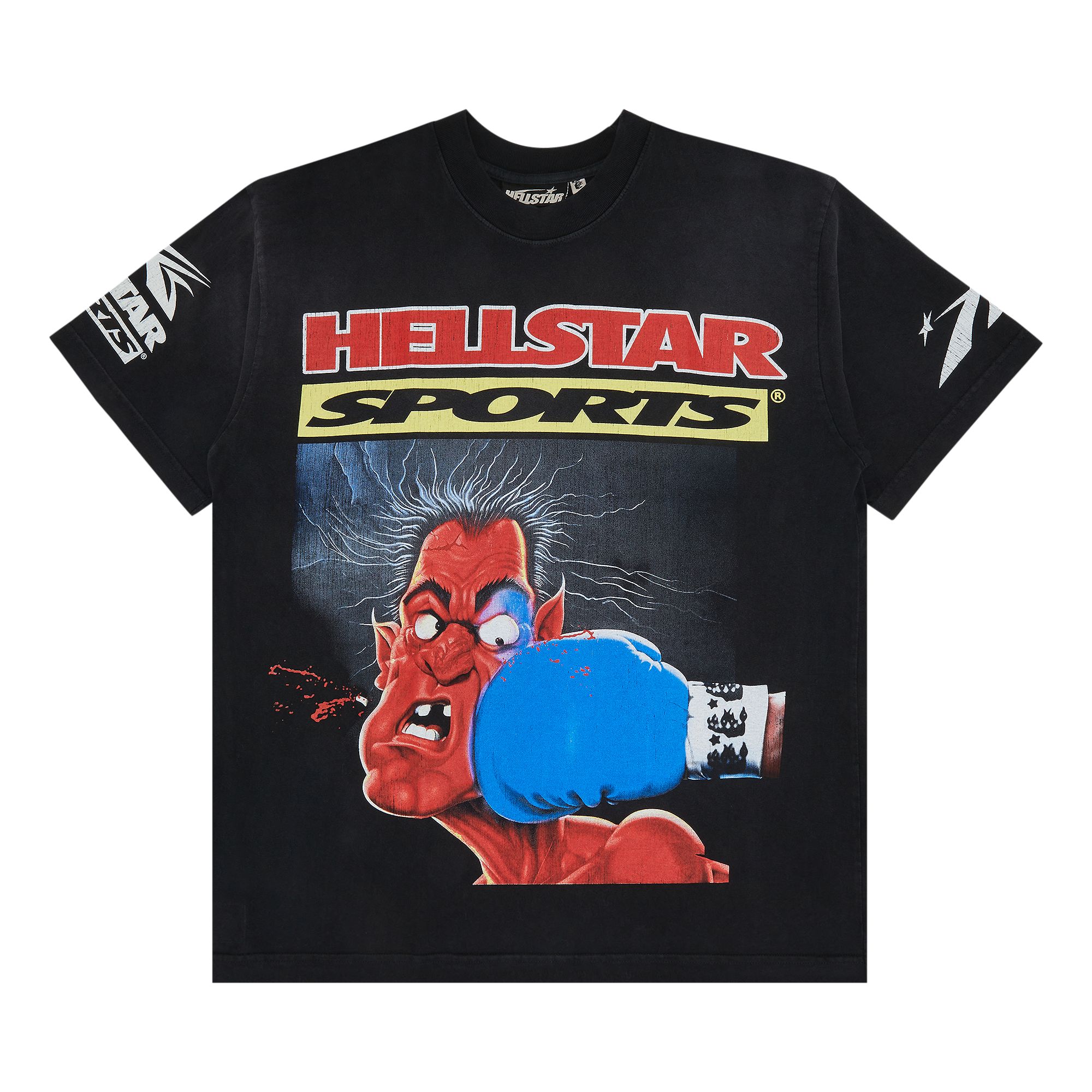Hellstar Knock-Out T-Shirt 'Black' | Men's Size L