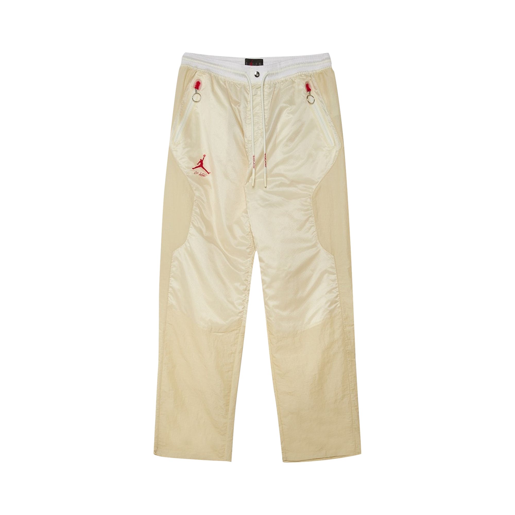 Air Jordan x Off-White Woven Pants 'Fossil' | Cream | Men's Size L