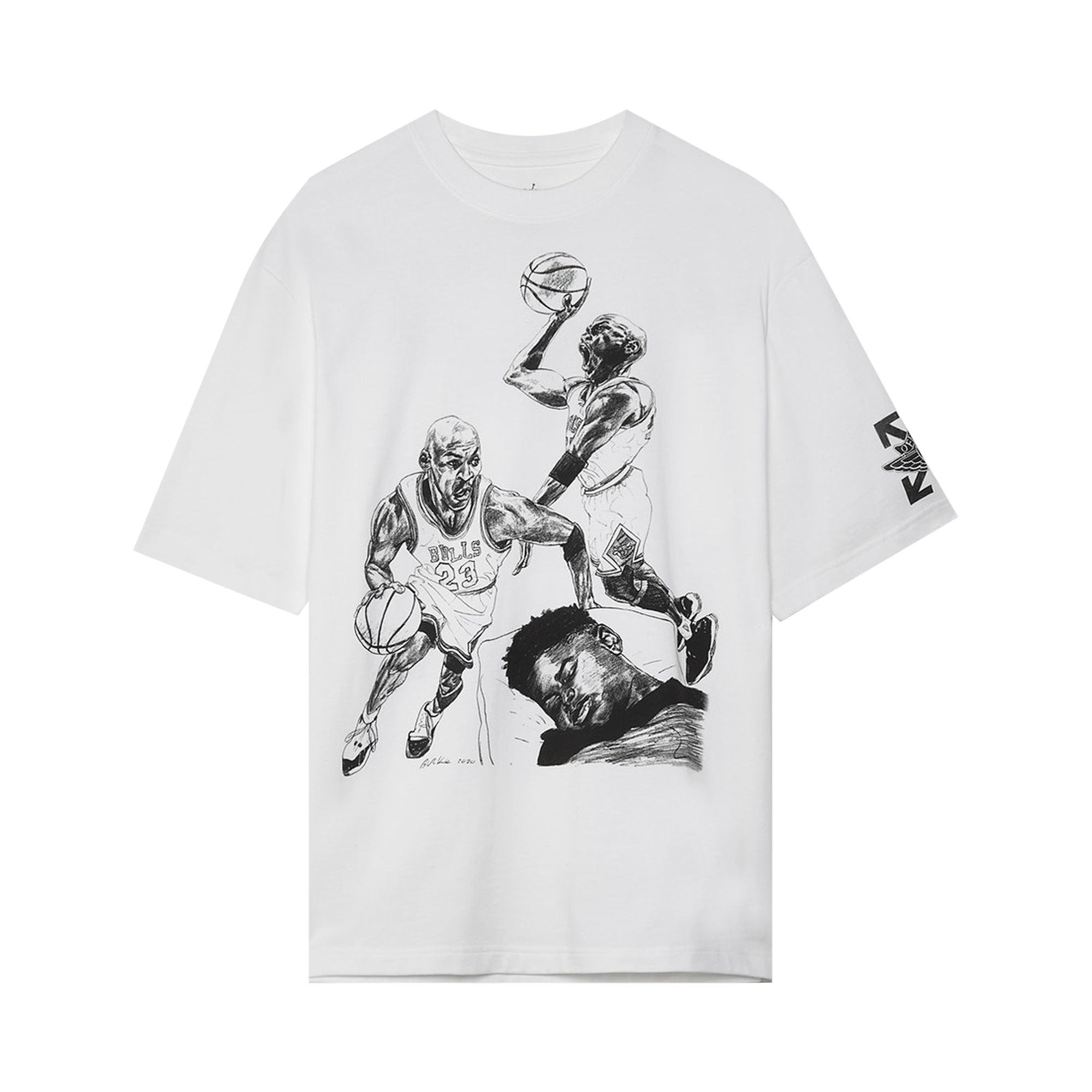 Air Jordan x Off-White Tee 'White' | Men's Size M