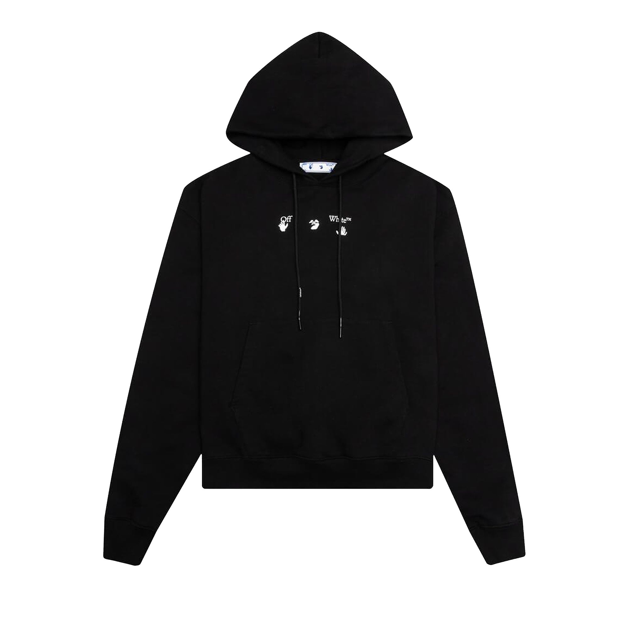 Off-White Marker Over Hoodie 'Black' | Men's Size 2XL