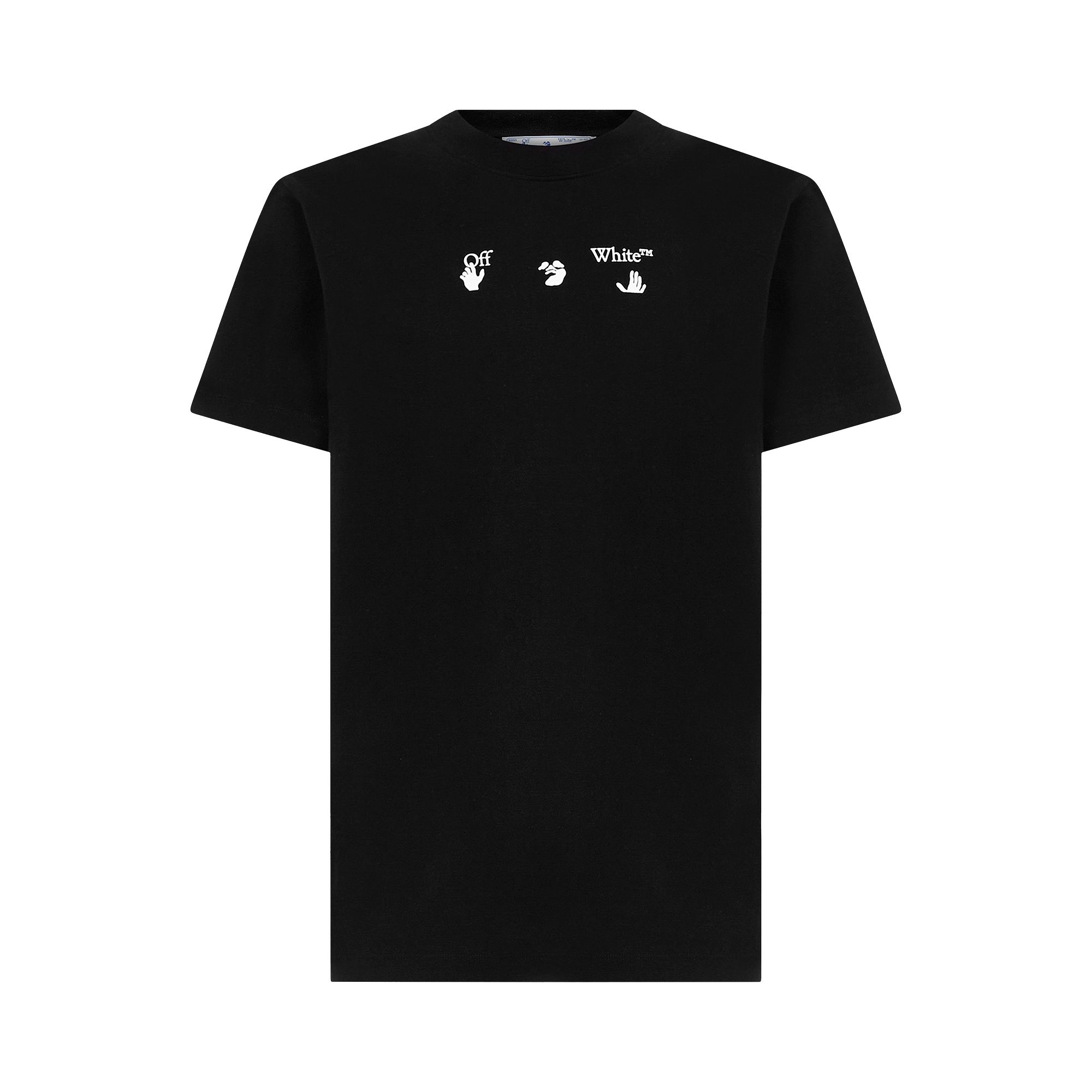 Pre-owned Off-white Bolt Arrow Short-sleeve Slim Tee 'black/green' | Men's Size Xxs