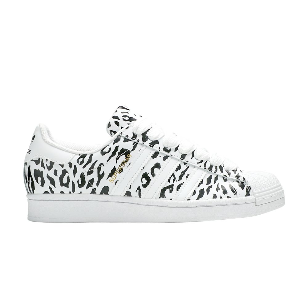 adidas Wmns Superstar 'Cheetah Print' | White | Women's Size 7.5