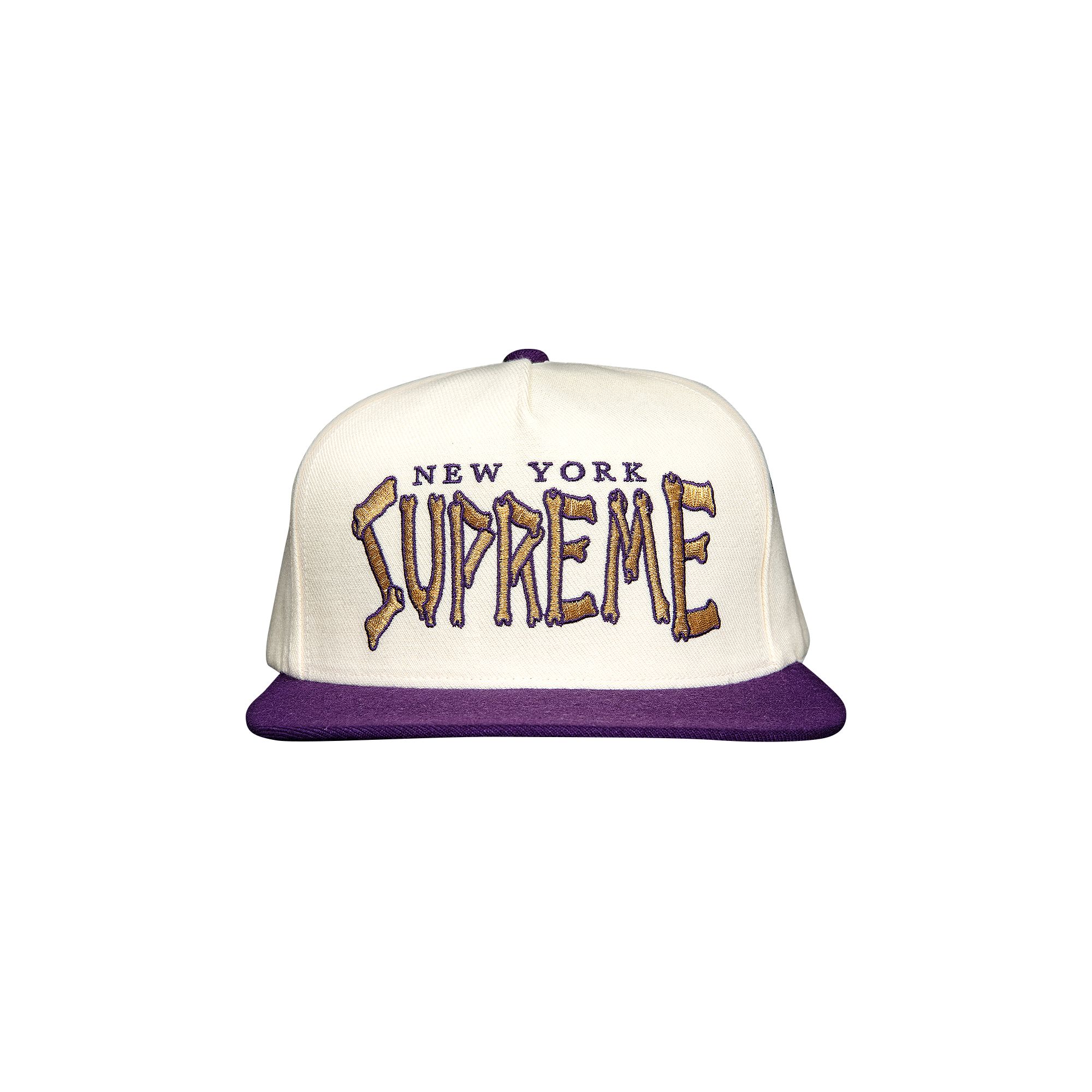 Supreme Bones Logo 5-Panel 'White' | Men's Size Onesize