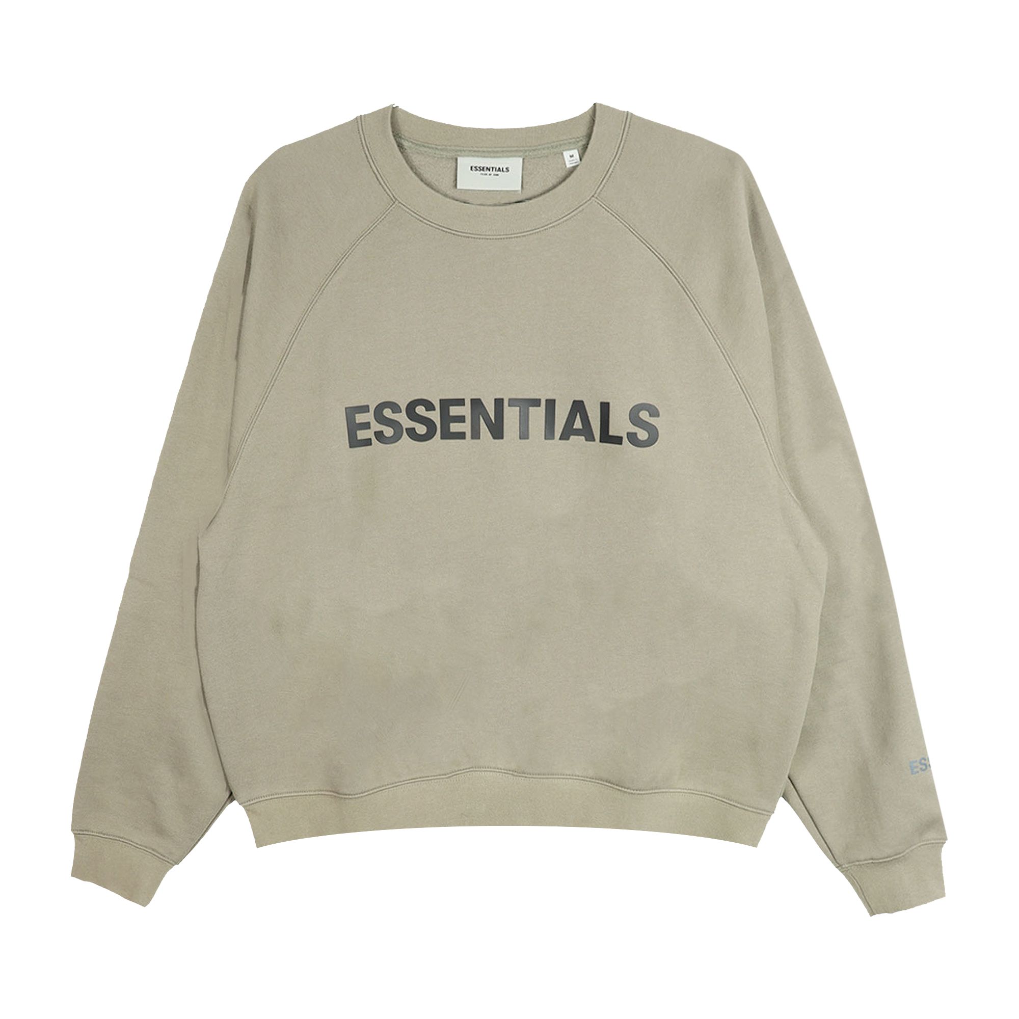 Fear of God Essentials Crewneck Sweatshirt 'Cement' | Grey | Men's Size XL
