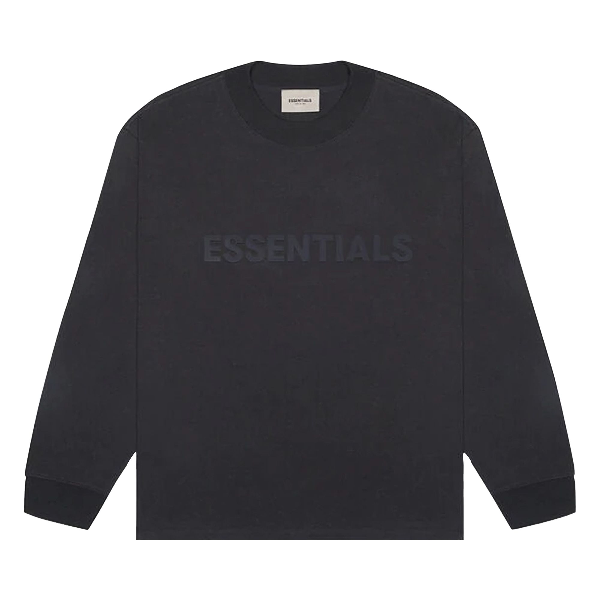 Fear of God Essentials Long Sleeve T-Shirt 'Black' | Men's Size S