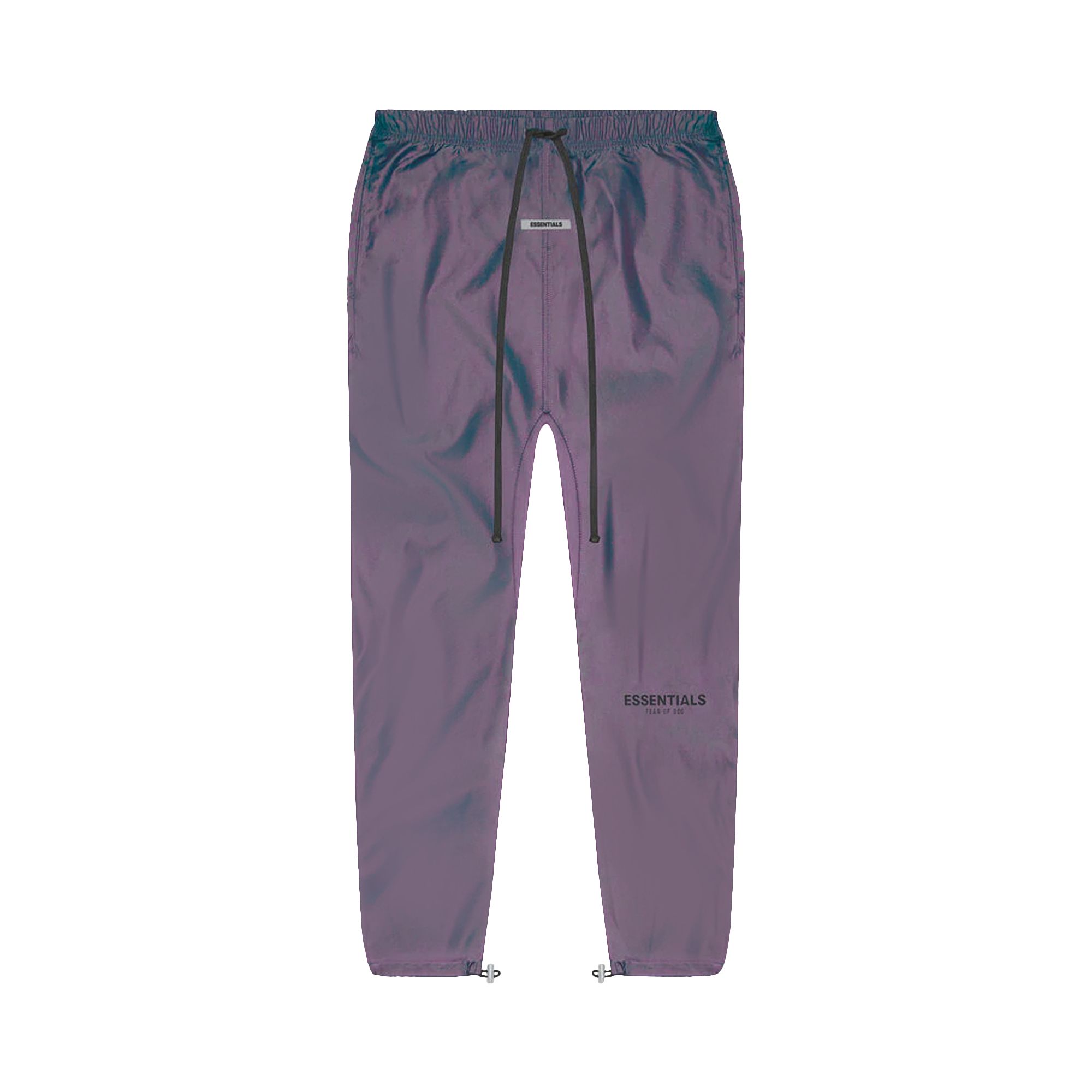 Fear of God Essentials Iridescent Nylon Track Pants 'Multicolor' | Purple | Men's Size M