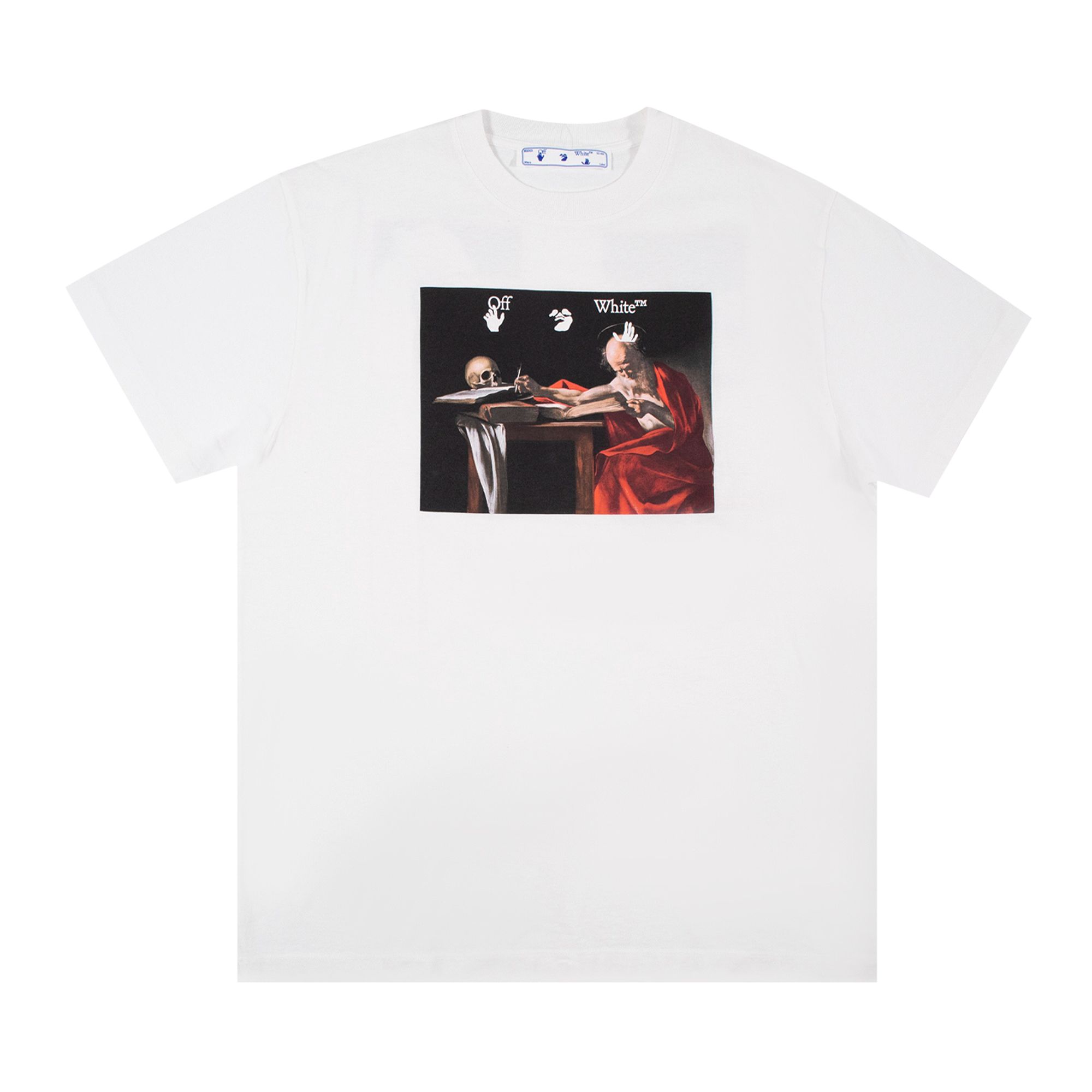 Off-White Caravaggio Over Tee 'White' | Men's Size M