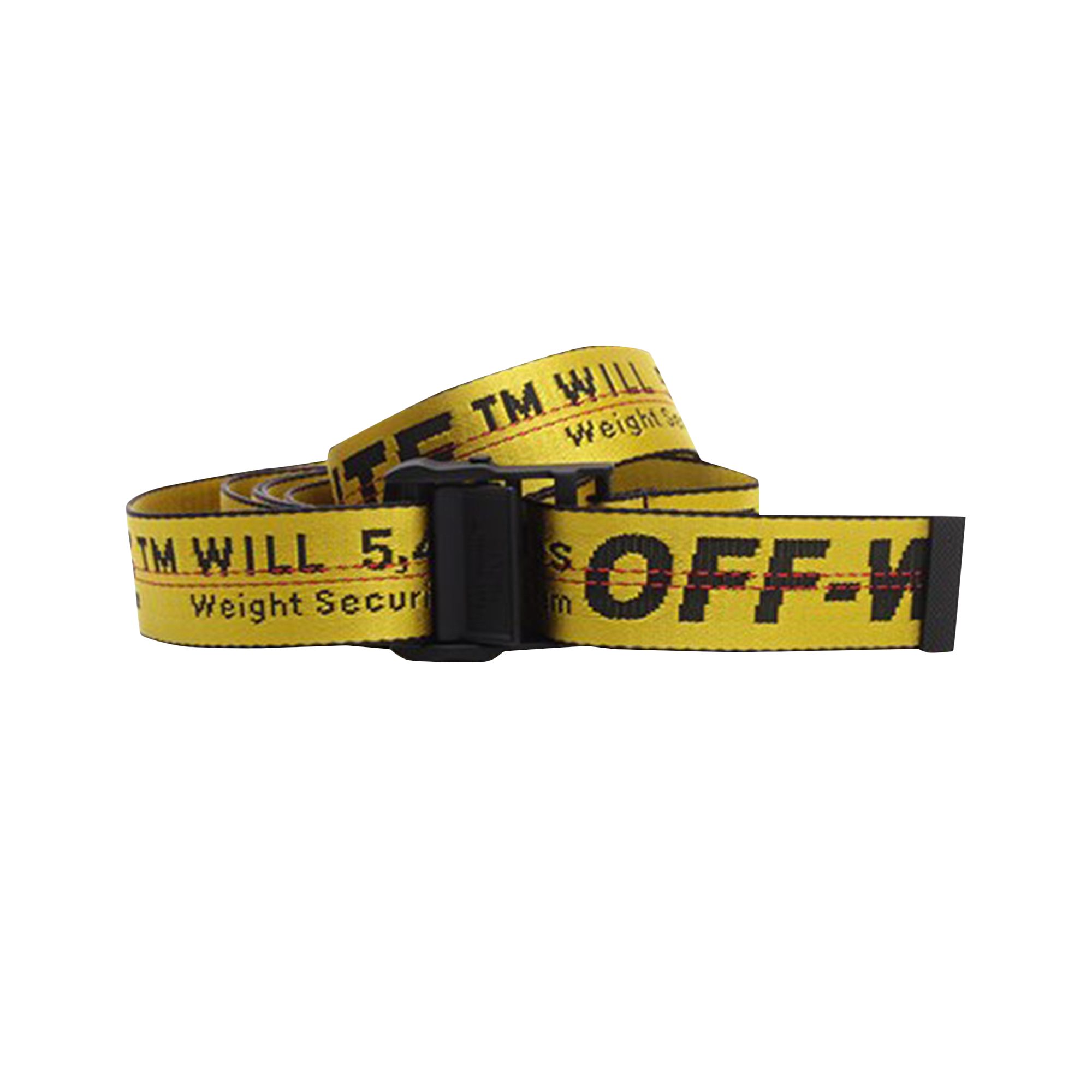 Off-White Industrial Belt 'Yellow' | Men's Size Onesize