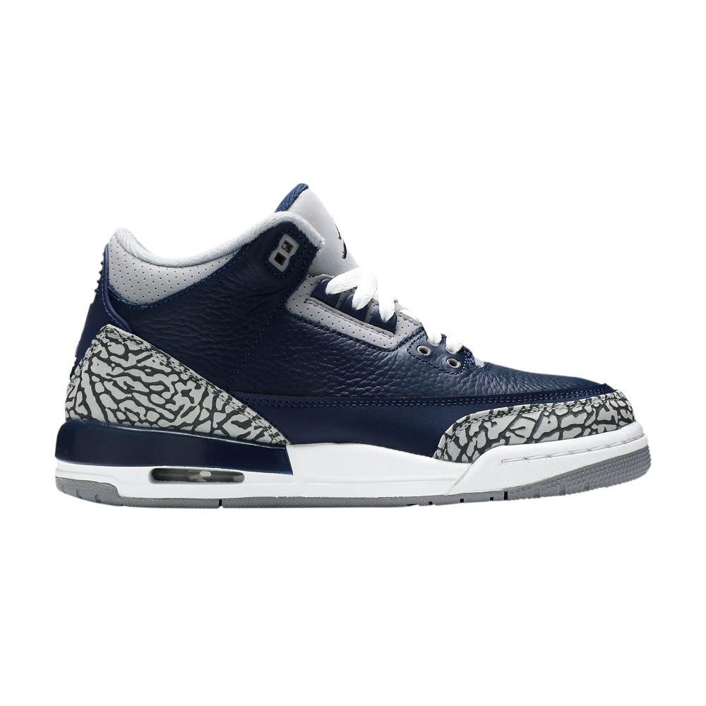 Air Jordan 3 Retro GS 'Georgetown' | Blue | Kid's Size 4 - 398614-401