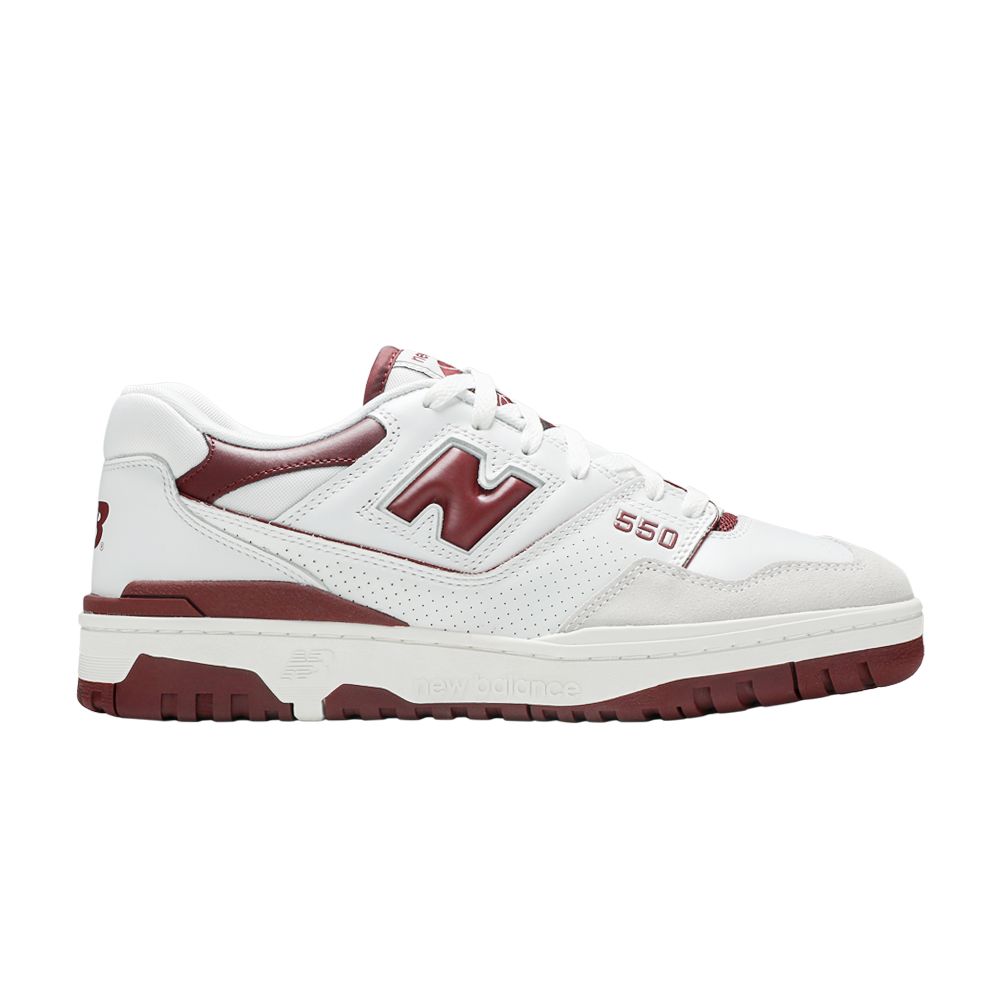New Balance 550 'Burgundy' | White | Men's Size 9
