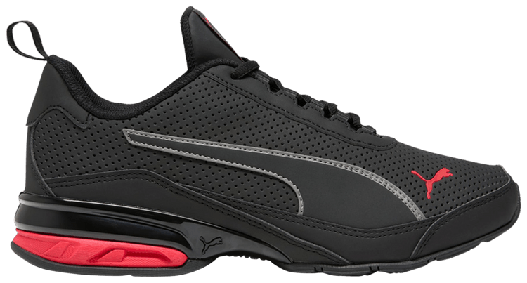 Puma Viz Runner SL Black High Risk Red