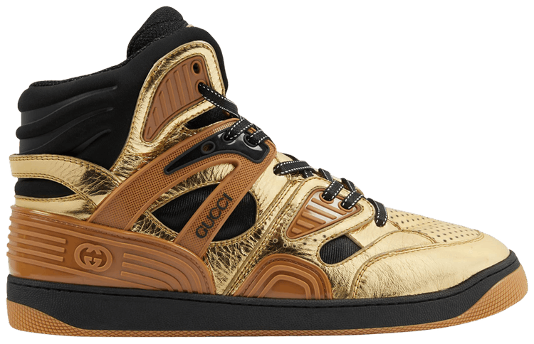 スニーカー GUCCI Men Sneakers 724005AABB88047 Gold Buy Gucci Basket High 'Gold' - 724005 AABB8 8047 | GOAT