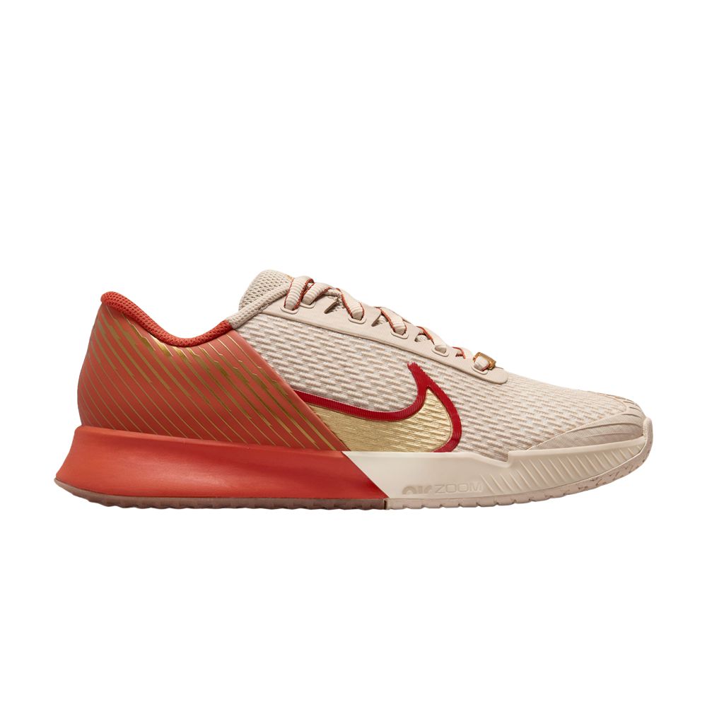 Pre-owned Nike Wmns Court Air Zoom Vapor Pro 2 Premium 'j'aime Paris Collection' In Brown