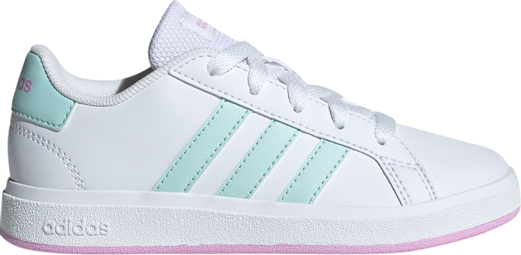 Grand Court Lace Up J White Aqua Bliss Lilac