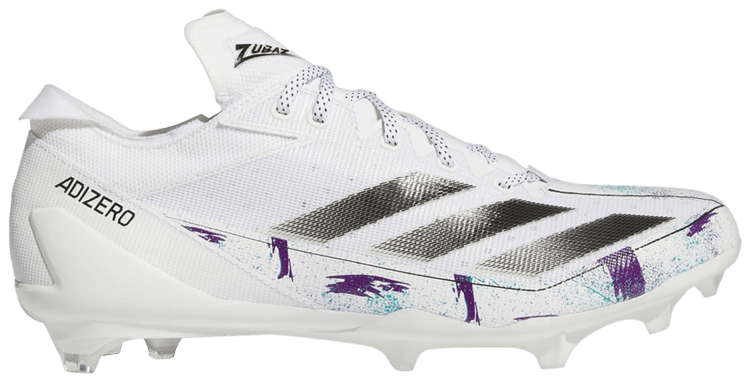 Zubaz x adidas Adizero Electric Purple Aqua Confetti